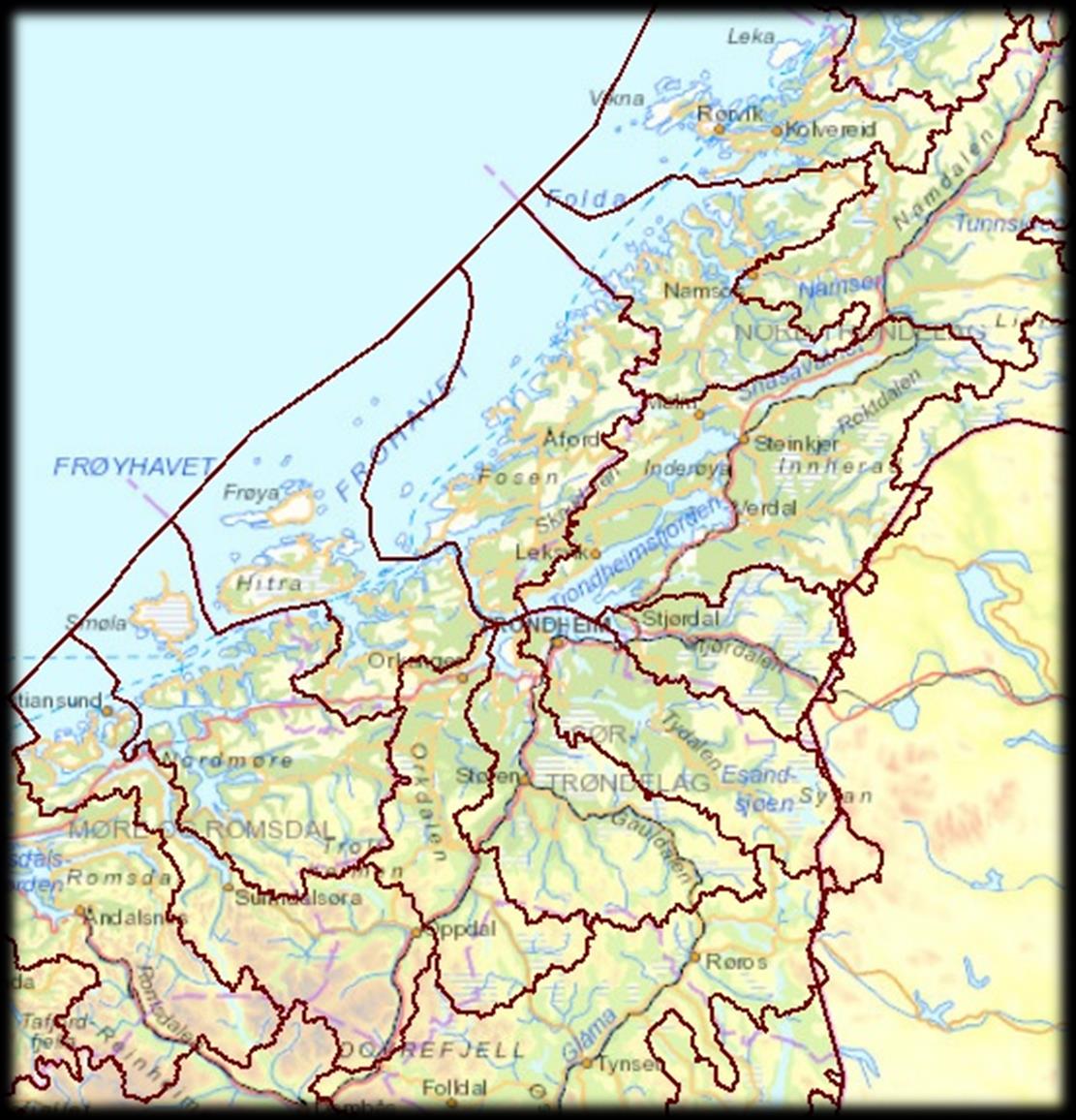 Vår plan for vann- og vassdragsnær natur Er det fornuftig å bruke vannområdeorganiseringen til å jobbe med klimatilpasning i et økologisk perspektiv?