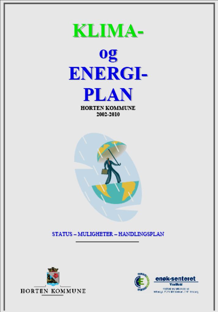 Klima og energiplanlegging i Tidlig ute: Klima og energiplan for 2002 2010