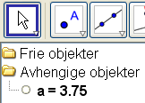 Invers normalfordeling med GeoGebra Vi antar at vekten av en nyfødt gutt er normalfordelt med forventningsverdi 3,6 kg og standardavvik 0,50 kg. La X stå for vekten av en tilfeldig valgt nyfødt gutt.