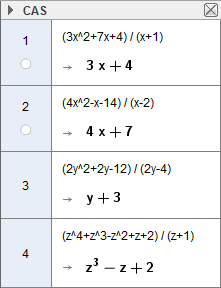 Løsninger til oppgvene i ok Oppgve 1.9 d ( 7 4) : ( 1) 4 4 4 4 4 (4 14) : ( ) 4 7 4 8 7 14 7 14 (y y 1) : (y 4) y y 4 y 6y 1 6y 1 4 ( z z z z ) : ( z 1) z z z z 4 z z z Oppgve 1.