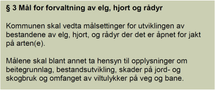 HVR og hjorteviltforskriften 10.02.