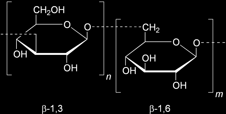 Makroalger karbohydrater Mannitol Sukkeralkohol Laminaran Polymerisk glukan Alginat Mannuronsyre