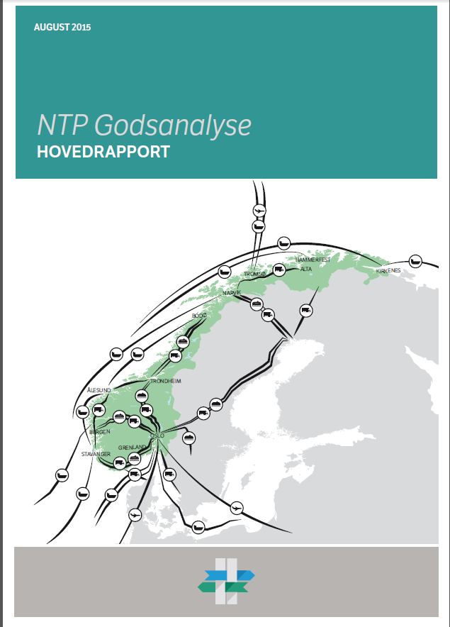 NTP 2018-2029 Godsanalysen konklusjoner forhold mellom transportformer Transport av gods må bli sikrere, mer miljøvennlig og effektiv for alle transportformer Desentralisert terminalstruktur med god