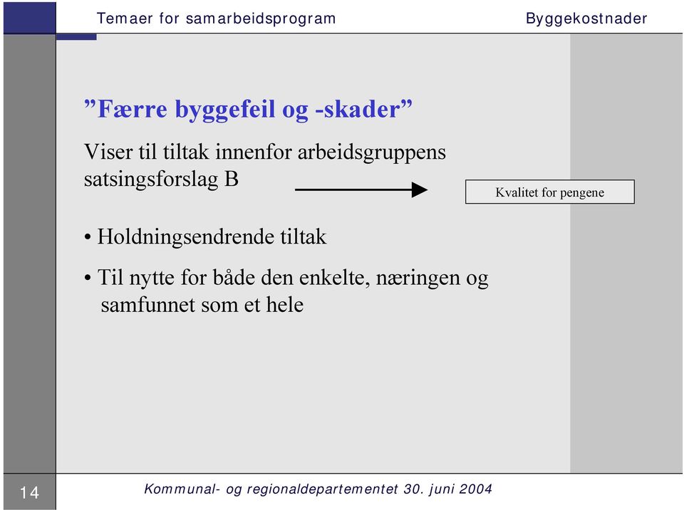 pengene Holdningsendrende tiltak Til nytte for både den enkelte,