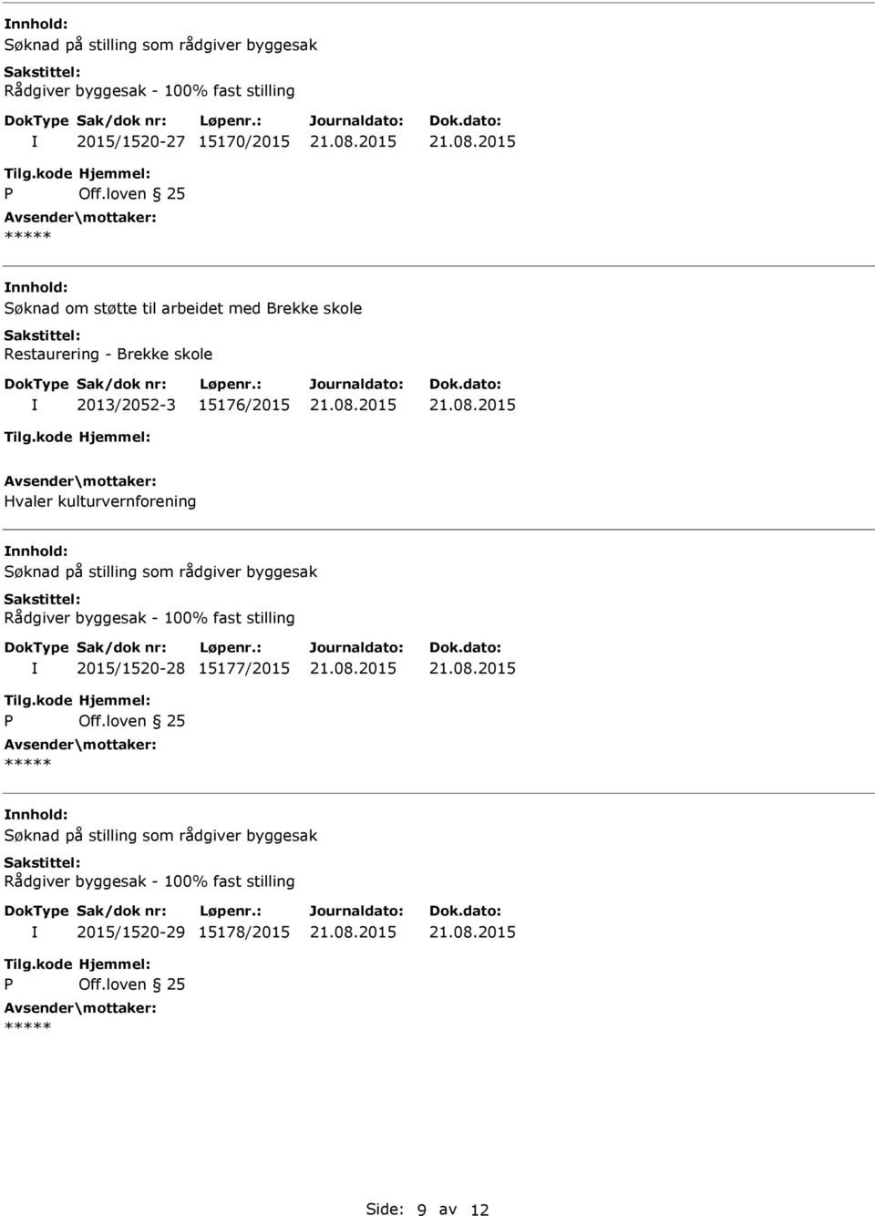 skole 2013/2052-3 15176/2015 Hvaler