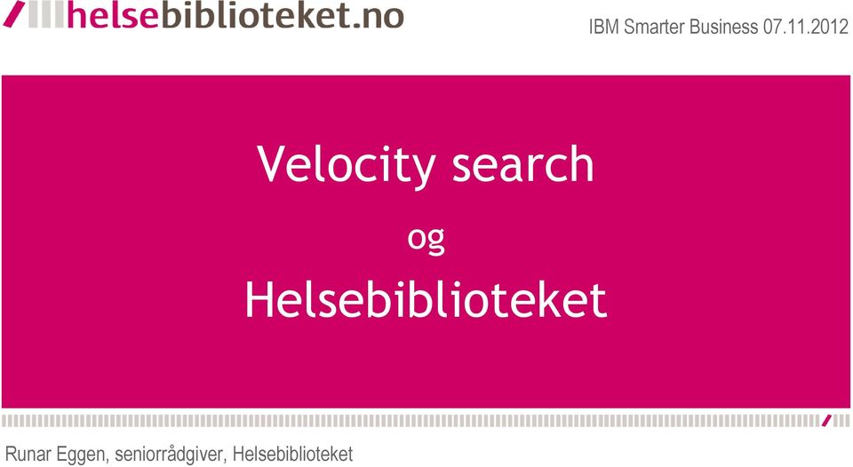 Helsebiblioteket Runar