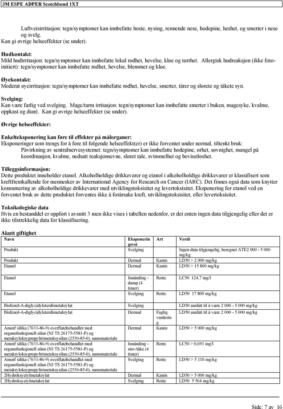 Allergisk hudreaksjon (ikke fotoinitiert): tegn/symptomer kan innbefatte rødhet, hevelse, blemmer og kløe.