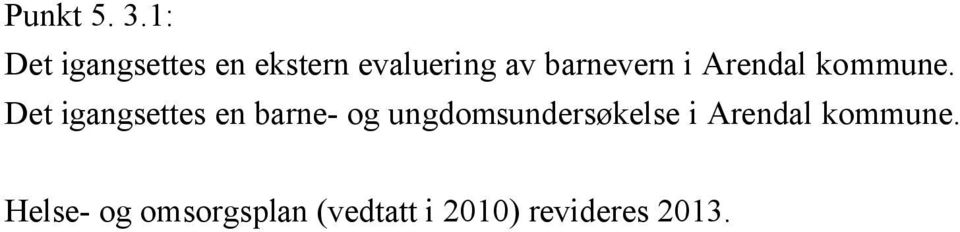 barnevern i Arendal kommune.