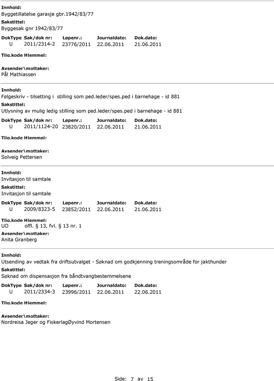 ped i barnehage - id 881 tlysning av mulig ledig stilling som ped.