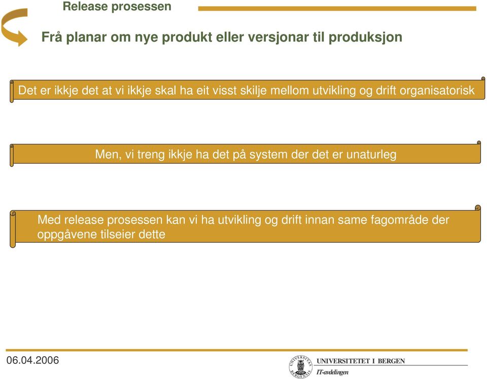 organisatorisk Men, vi treng ikkje ha det på system der det er unaturleg Med