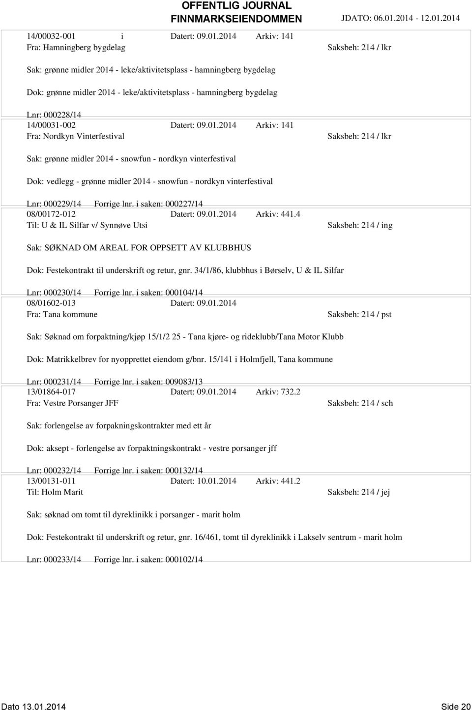 2014 Arkiv: 141 Fra: Hamningberg bygdelag Sak: grønne midler 2014 - leke/aktivitetsplass - hamningberg bygdelag Dok: grønne midler 2014 - leke/aktivitetsplass - hamningberg bygdelag Saksbeh: 214 /