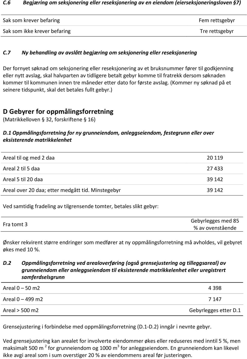 halvparten av tidligere betalt gebyr komme til fratrekk dersom søknaden kommer til kommunen innen tre måneder etter dato for første avslag.