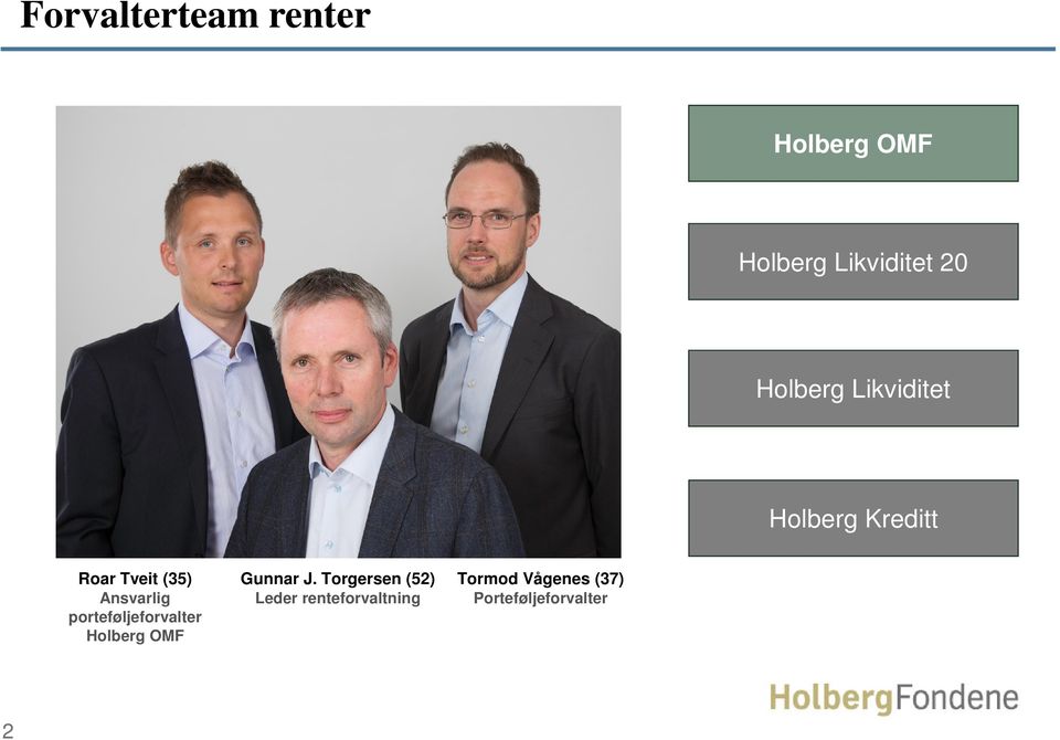 Ansvarlig porteføljeforvalter Holberg OMF 2 Gunnar J.