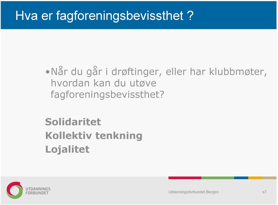 klubbmøter, hvordan kan du utøve