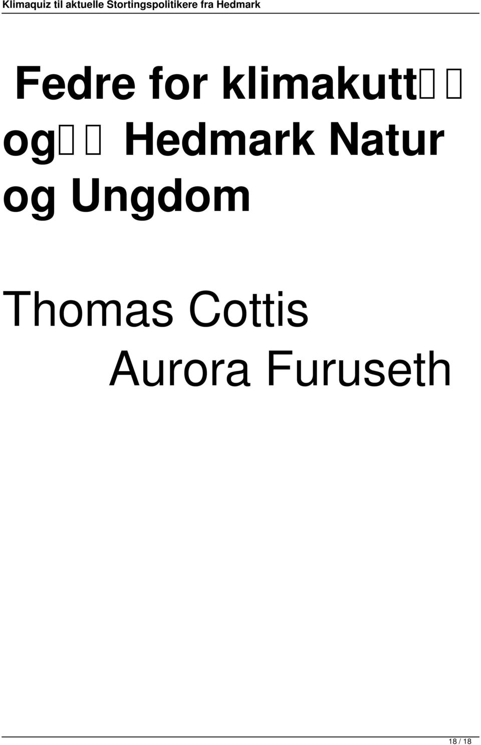 Ungdom Thomas Cottis