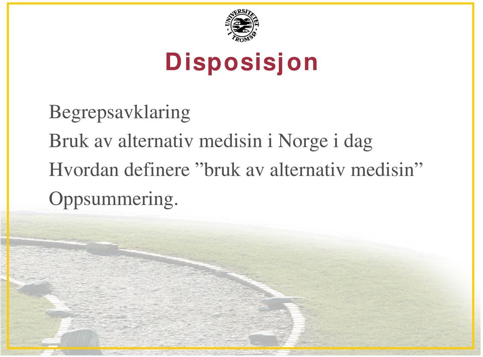 Norge i dag Hvordan definere