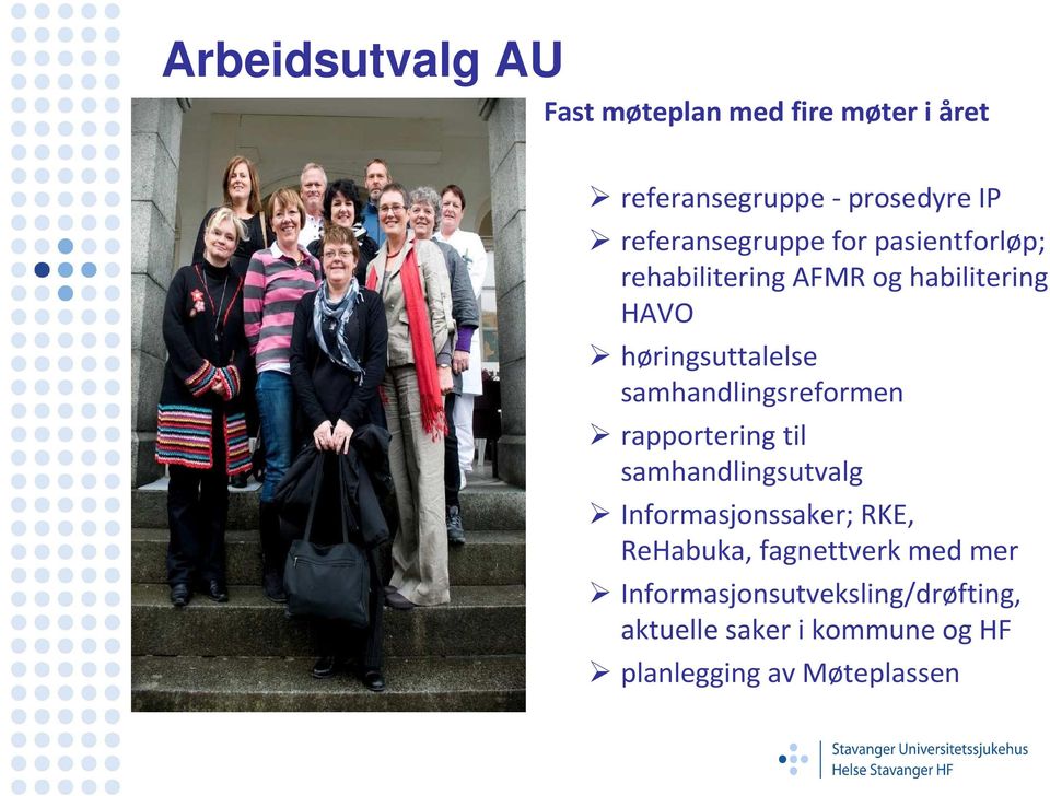 samhandlingsreformen rapportering til samhandlingsutvalg Informasjonssaker; RKE, ReHabuka,