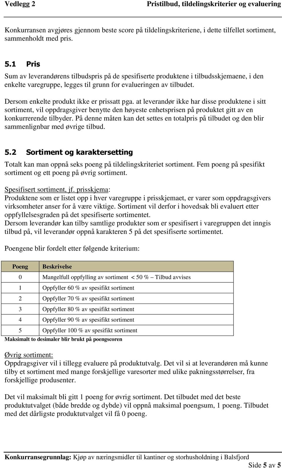 Dersom enkelte produkt ikke er prissatt pga.