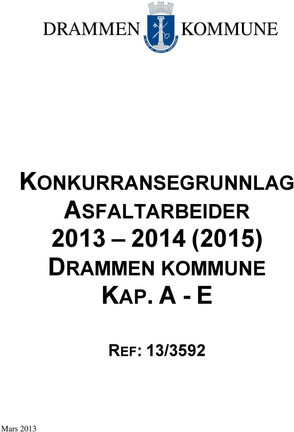 (2015) DRAMMEN KOMMUNE