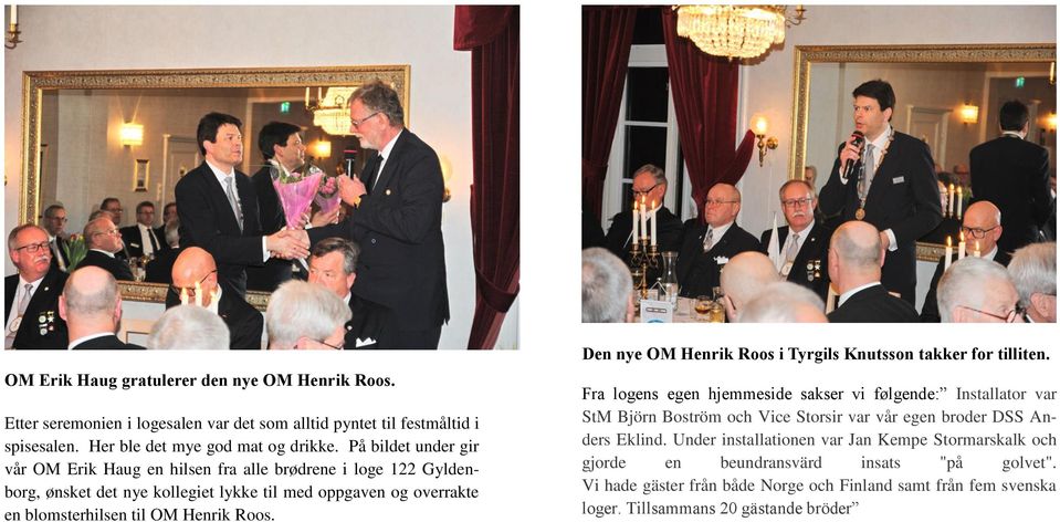 Den nye OM Henrik Roos i Tyrgils Knutsson takker for tilliten.