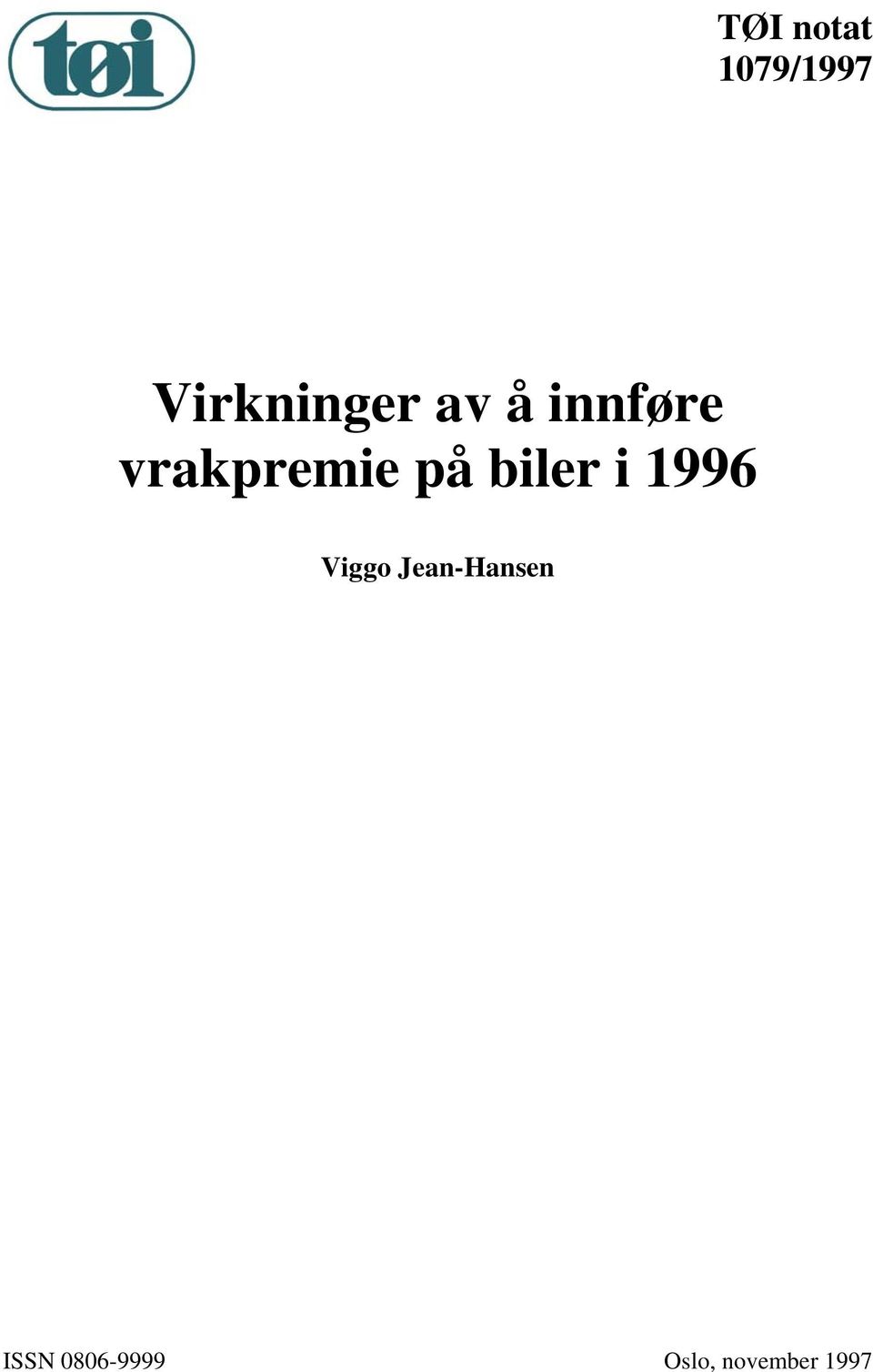 biler i 1996 Viggo Jean-Hansen