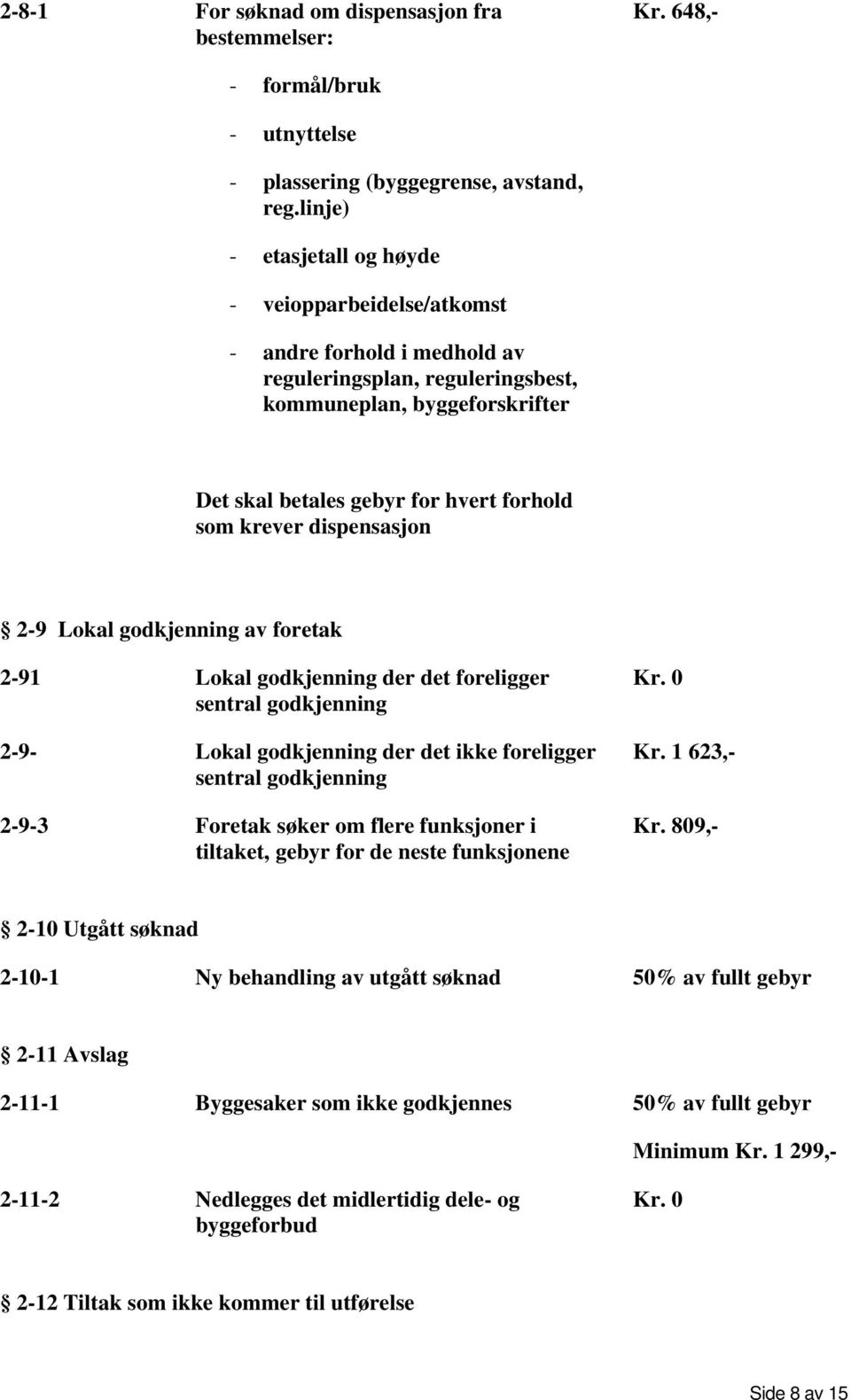 krever dispensasjon 2-9 Lokal godkjenning av foretak 2-91 Lokal godkjenning der det foreligger sentral godkjenning 2-9- Lokal godkjenning der det ikke foreligger sentral godkjenning 2-9-3 Foretak