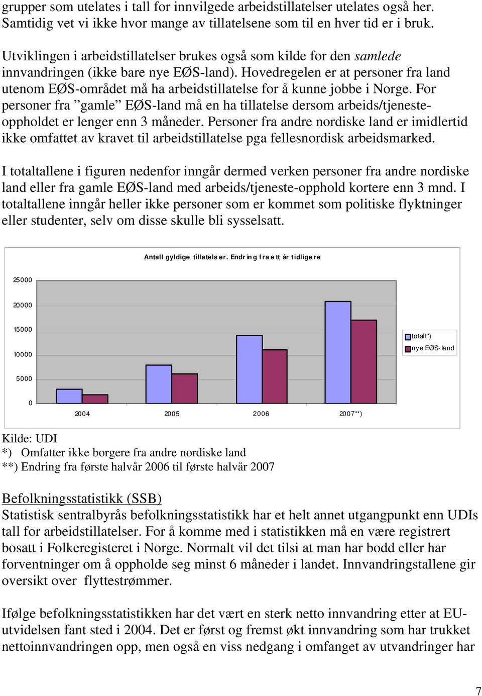 Hovedregelen er at personer fra land utenom EØS-området må ha arbeidstillatelse for å kunne jobbe i Norge.