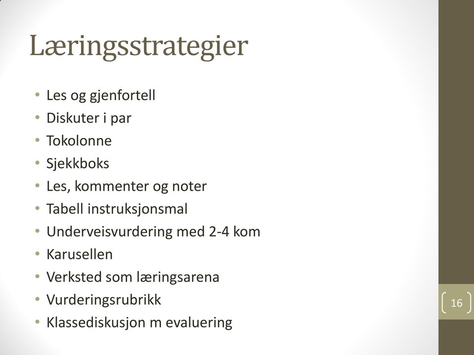 instruksjonsmal Underveisvurdering med 2-4 kom Karusellen