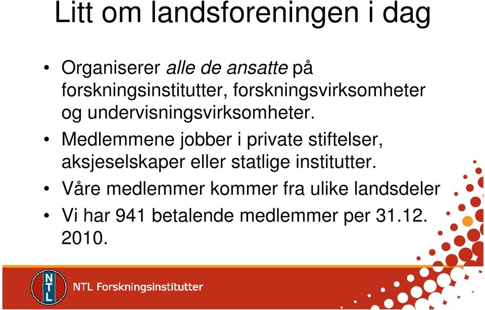 undervisningsvirksomheter.