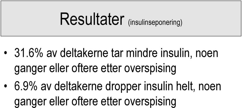 eller oftere etter overspising 6.