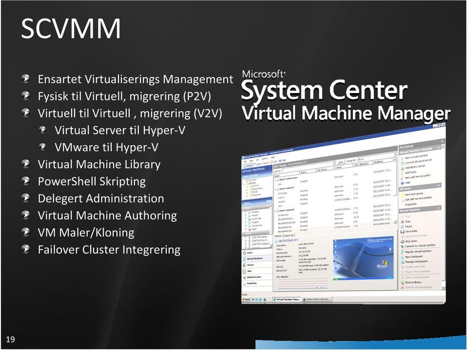 Hyper-V VMware til Hyper-V Virtual Machine Library PowerShell Skripting