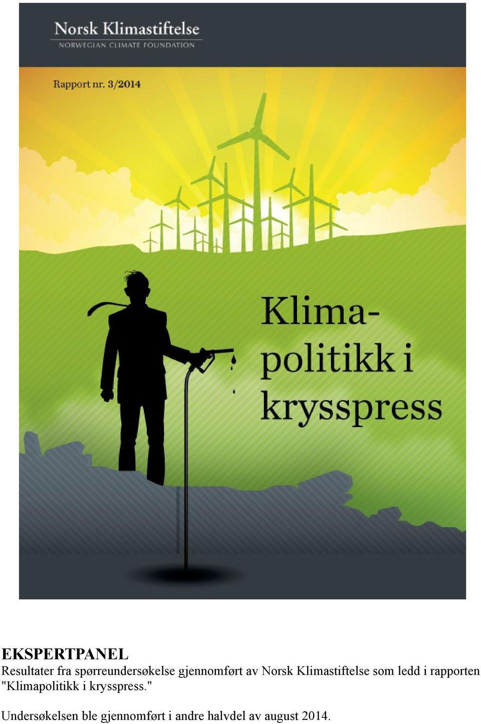 rapporten "Klimapolitikk i krysspress.