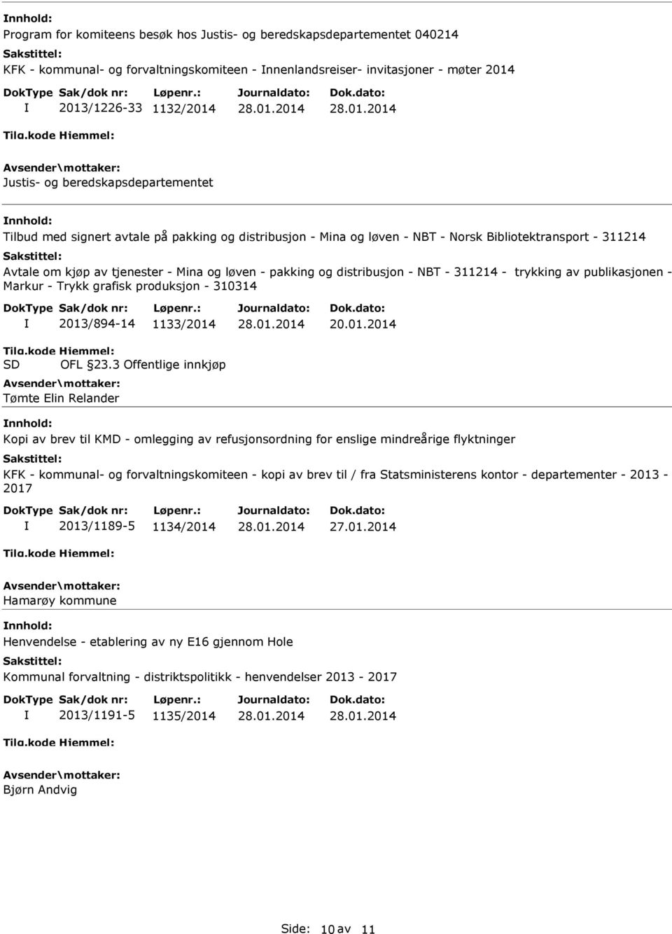 distribusjon - NBT - 311214 - trykking av publikasjonen - Markur - Trykk grafisk produksjon - 310314 2013