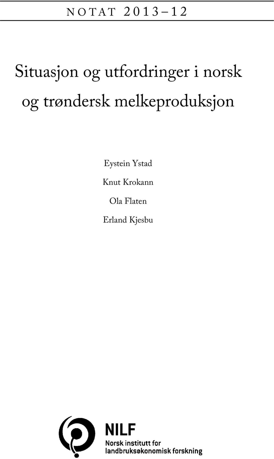 trøndersk melkeproduksjon