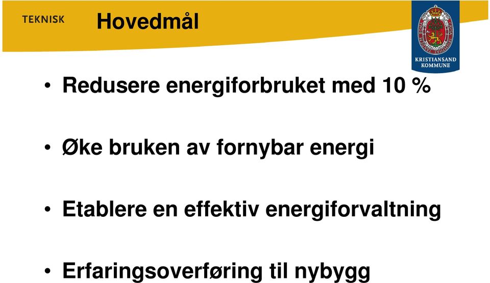 energi Etablere en effektiv