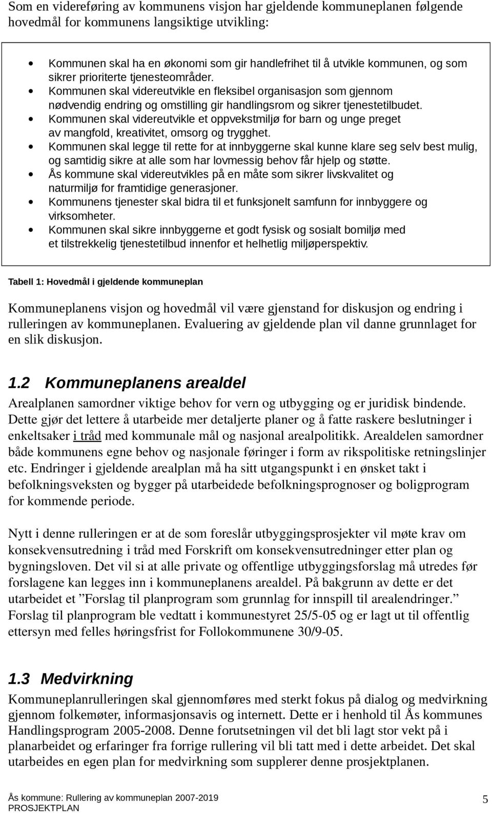 Kommunen skal videreutvikle et oppvekstmiljø for barn og unge preget av mangfold, kreativitet, omsorg og trygghet.