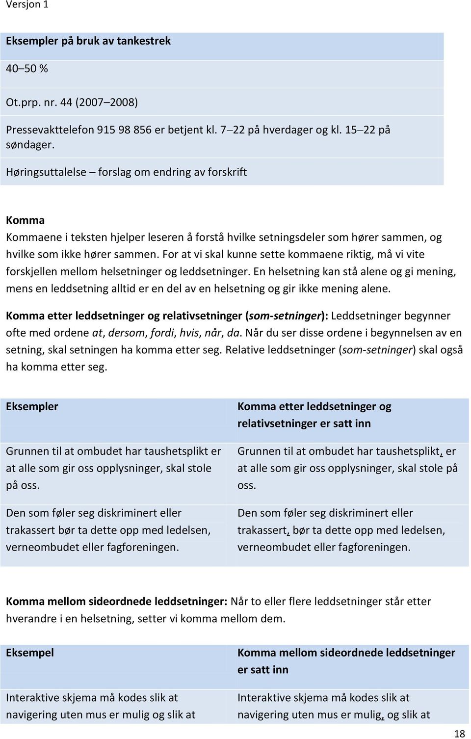 For at vi skal kunne sette kommaene riktig, må vi vite forskjellen mellom helsetninger og leddsetninger.