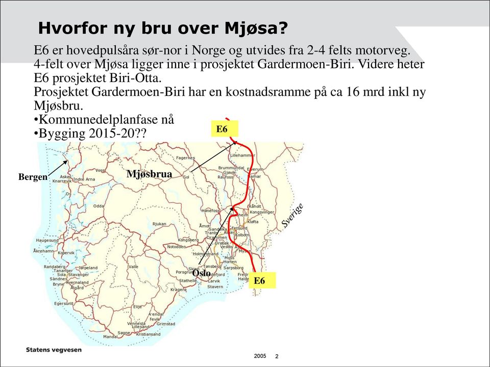 4-felt over Mjøsa ligger inne i prosjektet Gardermoen-Biri.