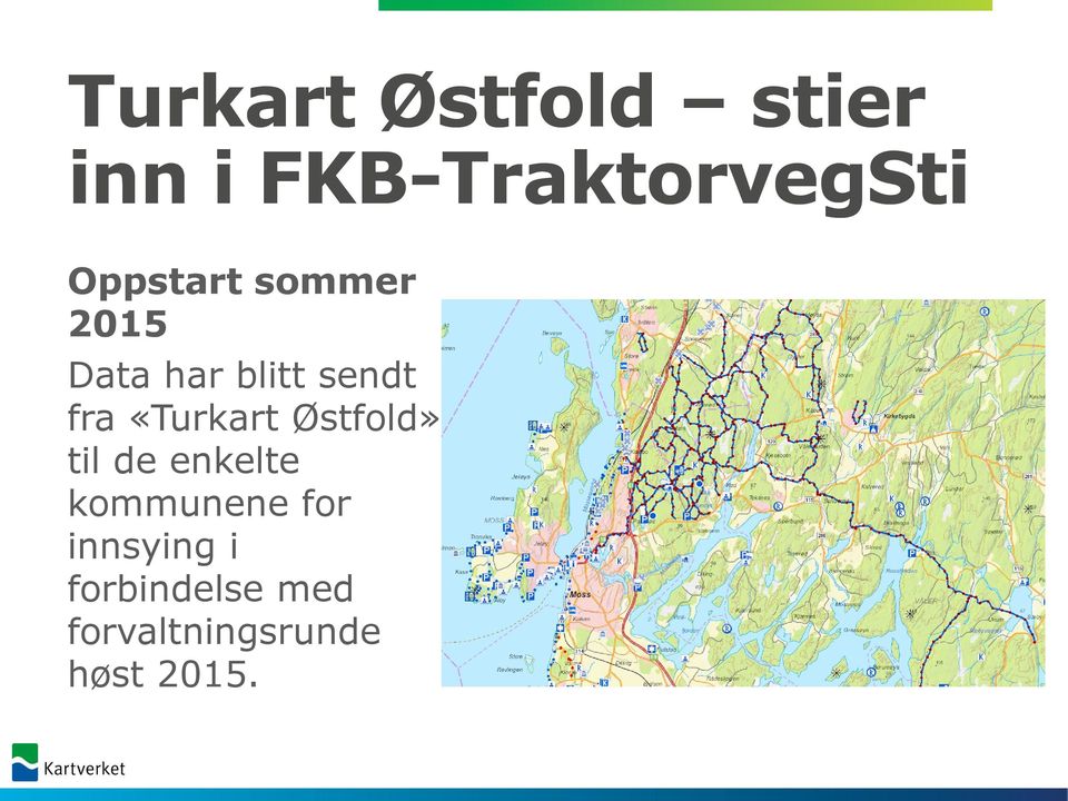 «Turkart Østfold» til de enkelte kommunene for