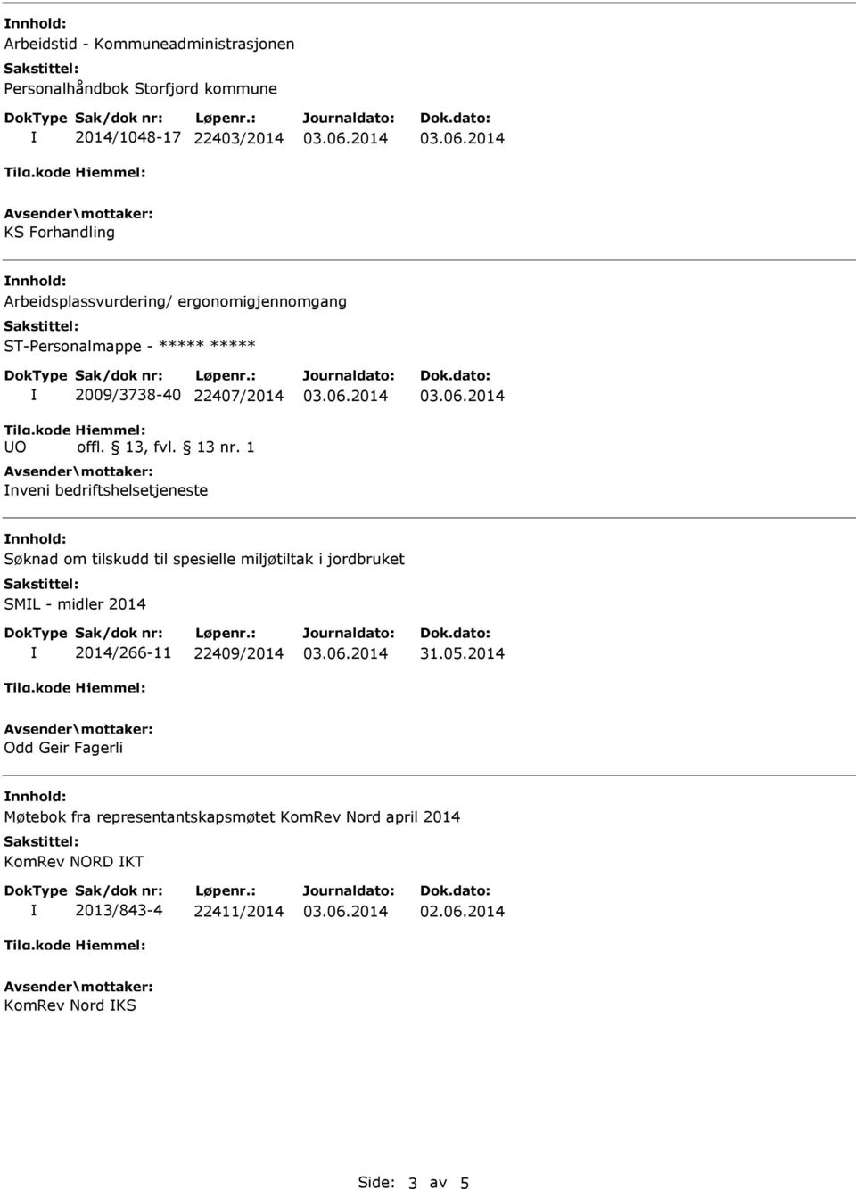 om tilskudd til spesielle miljøtiltak i jordbruket SML - midler 2014 2014/266-11 22409/2014 31.05.