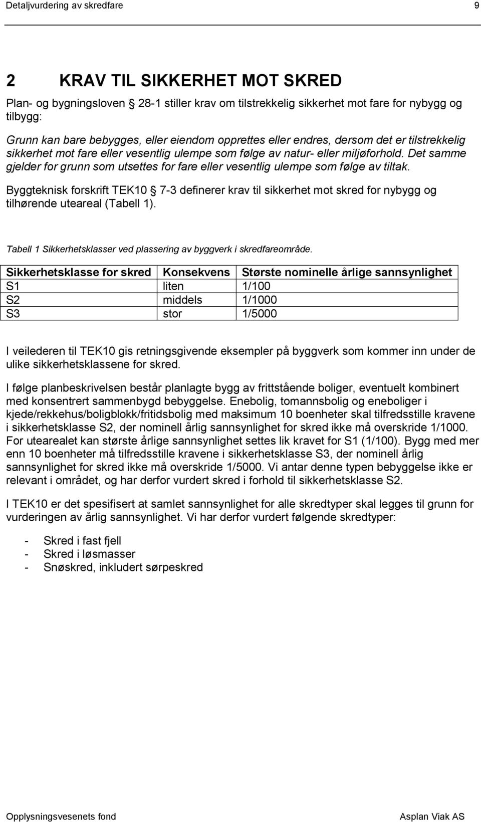 Det samme gjelder for grunn som utsettes for fare eller vesentlig ulempe som følge av tiltak.