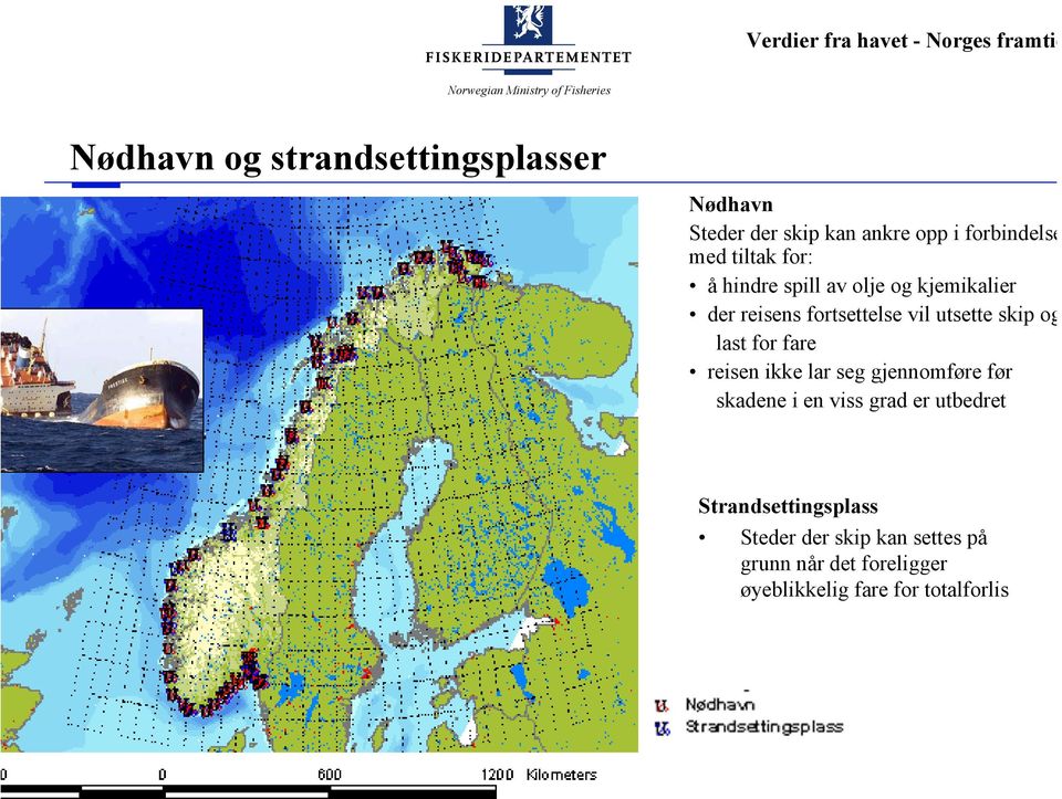 utsette skip og last for fare reisen ikke lar seg gjennomføre før skadene i en viss grad er utbedret