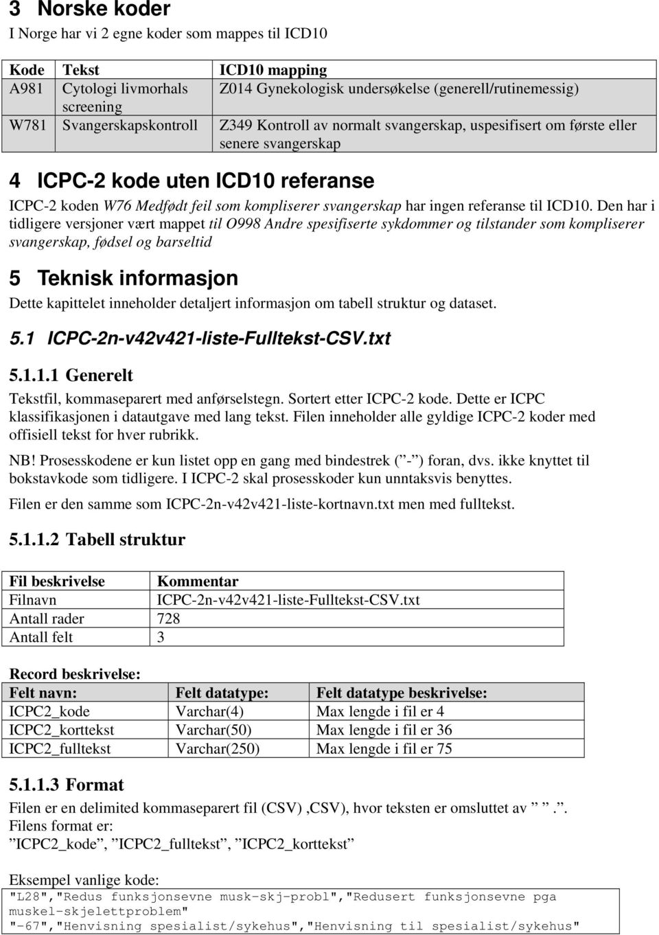 har ingen referanse til ICD10.