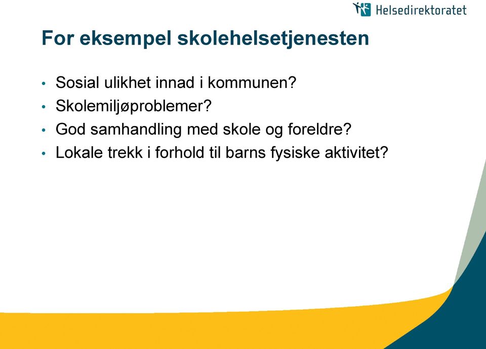 Skolemiljøproblemer?