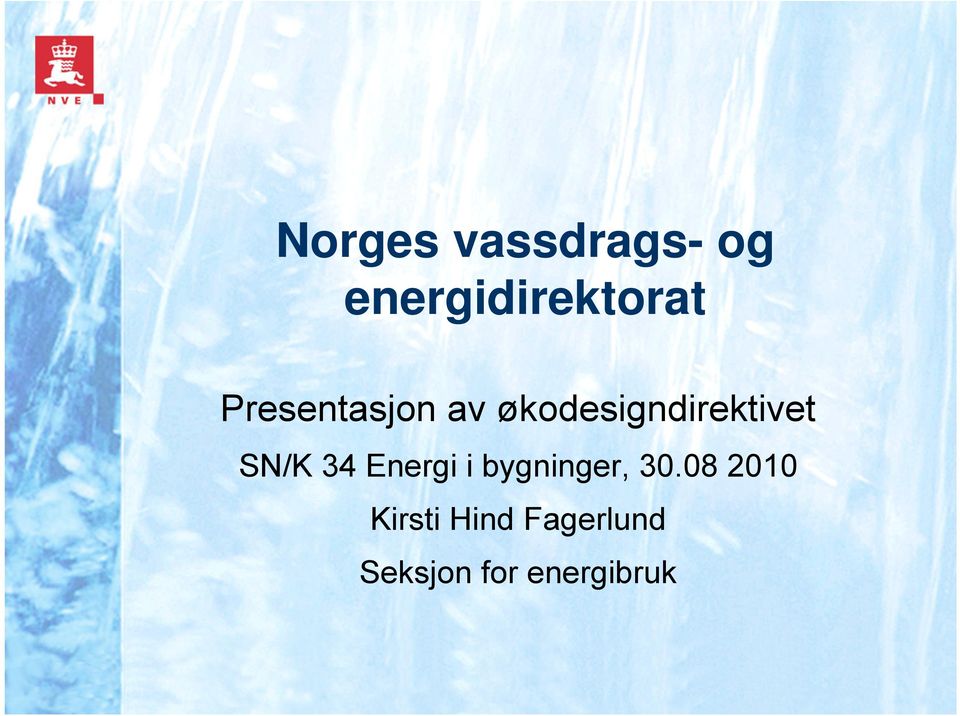SN/K 34 Energi i bygninger, 30.