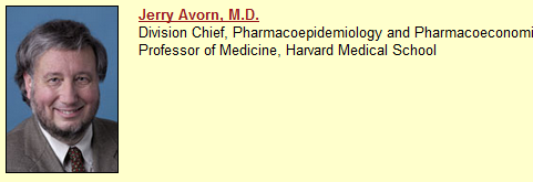 Det var Jerry Avorn ved Harvard-universitetet (http://www.narcad.