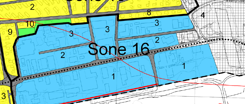 Situasjonsplan Plan 1. etasje Plansituasjonen Det er kommunedelplan for Bodø sentrum, vedtatt i juni 2010, som gjelder for området.