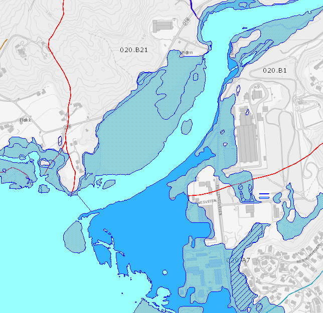 Overvåking av utslipp til Tovdalselva 10 Figur 3 Krakteristiske vannføringsverdier i Tovdalselva ved målestasjon 20.3 Flaksvann ved utløpet av Flaksvann i perioden 1900 2002.