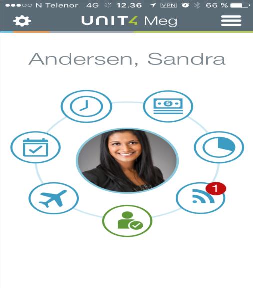 Unit4Me - Mobil løsning for ansatte Egne apps