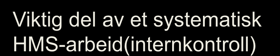 Gjennomføring Kartlegge innsamling av informasjon (AMG) Gjennomføring av analysen vurdere risikoen